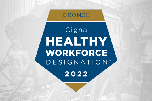 Bronze Cigna Healthy Workforce Designation logo.